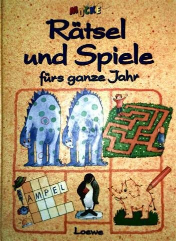 Rätsel und Spiele fürs ganze Jahr