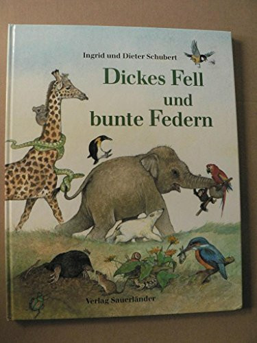 Dickes Fell und bunte Federn