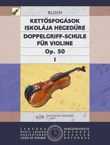 DOPPELGRIFF-SCHULE I OP. 50 VOM ANFANG BIS ZUR HOC VIOLON