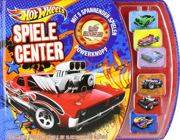 Hotwheels Soundspiel: Jede Menge spannende Spiele mit elektronischem Würfel!. Mit 5 spannenden Spielen