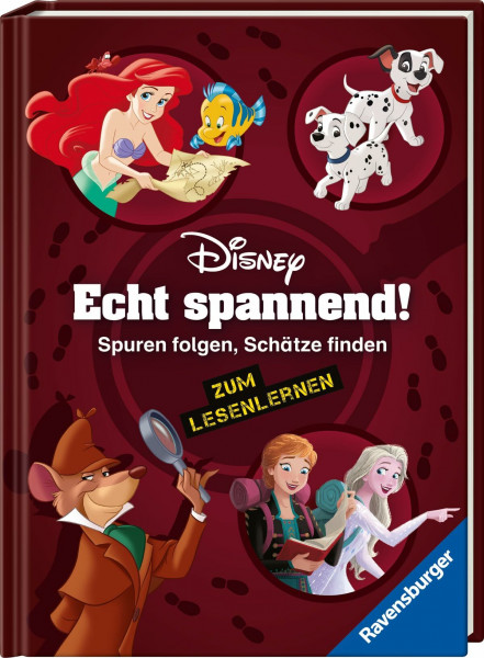 Disney: Echt spannend! Spuren folgen, Schätze finden - zum Lesenlernen - Erstlesebuch ab 7 Jahren (2. Klasse)