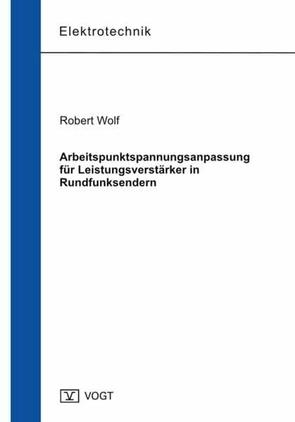 Arbeitspunktspannungsanpassung für Leistungsverstärker in Rundfunksendern