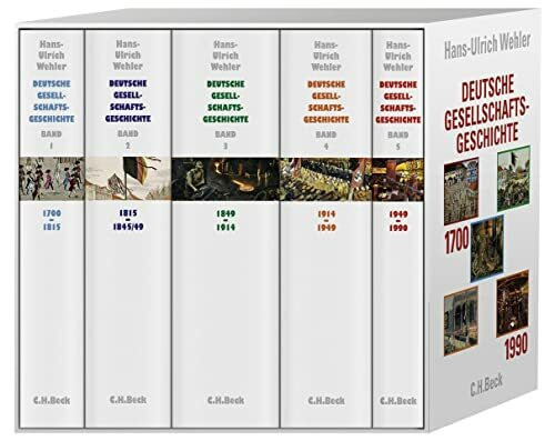 Deutsche Gesellschaftsgeschichte Band 1-5: Vom Feudalismus des Alten Reiches bis zur Defensiven Modernisierung der Reformära 1700-1815; Von der ... bis zum Beginn des Ers.... Studienausg.