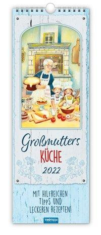 Maxi-Streifenkalender "Großmutters Küche" 2022