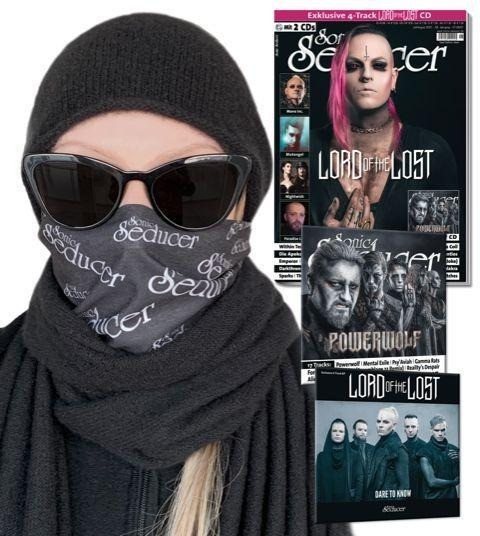 Sonic Seducer 07-08/2021 + Stilvolle Mund-Nasen-Abdeckung