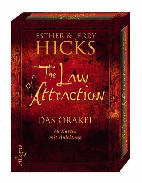 The Law of Attraction (Kartendeck): Das Orakel - 60 Karten mit Anleitung