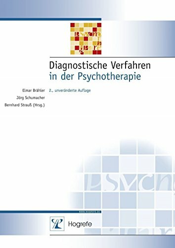 Diagnostische Verfahren in der Psychotherapie (Diagnostik für Klinik und Praxis) Diagnostische Verfahren in der Psychotherapie (Diagnostik für Klinik und Praxis)