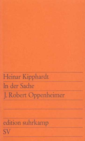 In der Sache J. Robert Oppenheimer