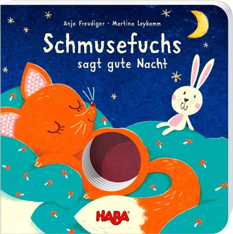 Schmusefuchs sagt gute Nacht