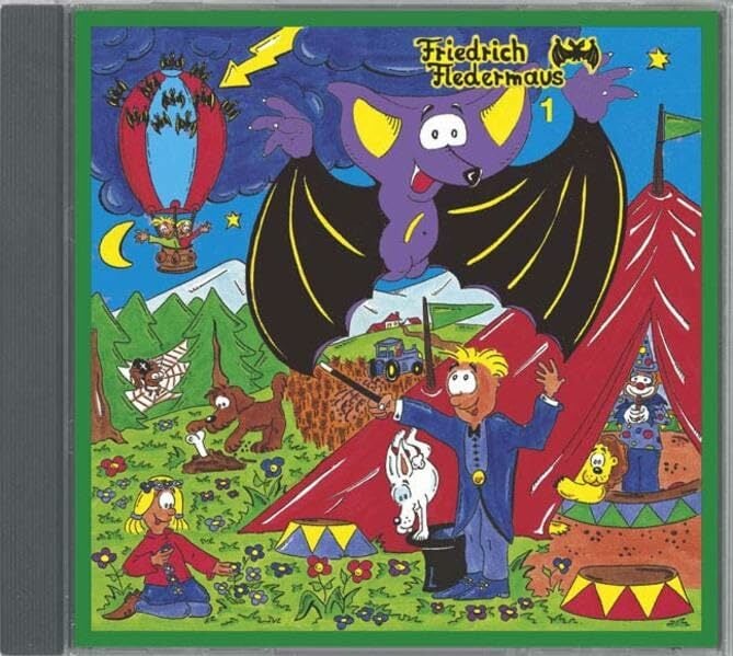 Friedrich Fledermaus, Audio-CD, Tl.1, 1 Audio-CD: Gutenacht-Geschichten: Das kleine Mädchen /Zauberer in Not /Bauer Rübendübel /Die Ballonfahrt, ...... Friedrich Fledermaus, Audio-CD, Tl.1, 1 Audio-CD: Gutenacht-Geschichten: Das kleine Mädchen /Zauberer in Not /Bauer Rübendübel /Die Ballonfahrt, ... /Wasserfledermaus /Mopsfledermaus