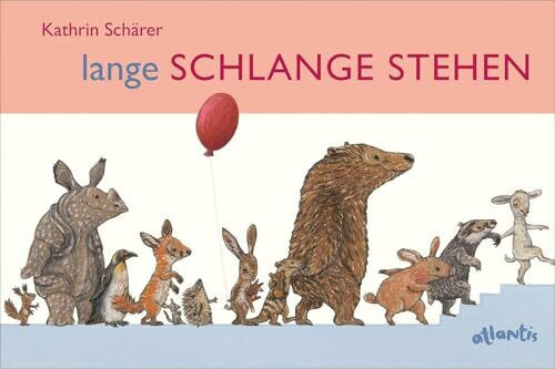 Atlantis Weiss Schärer:lange Schlange Stehen, Kinderbücher Von Kathrin Schärer - Bild 4