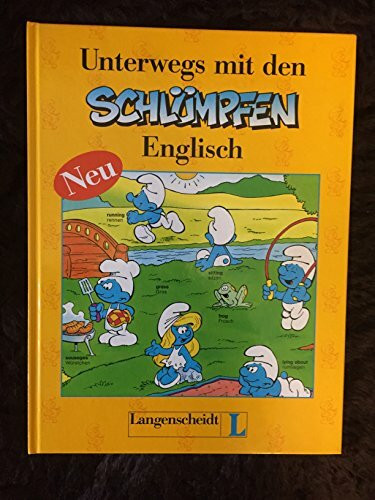 Unterwegs mit den Schlümpfen. Englisch