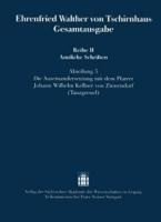 Ehrenfried Walther von TschirnhausGesamtausgabe