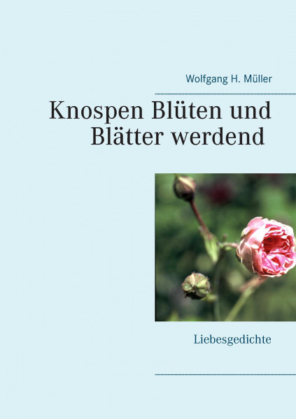 Knospen Blüten und Blätter werdend