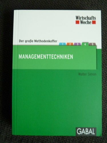 Wirtschaftswoche Edition Methodenkoffer Managementtechniken