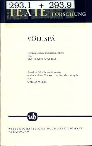 Völuspá (Texte zur Forschung)
