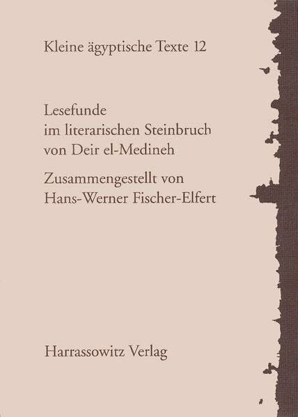 Lesefunde im literarischen Steinbruch von Deir el-Medineh (Kleine ägyptische Texte, Band 12)