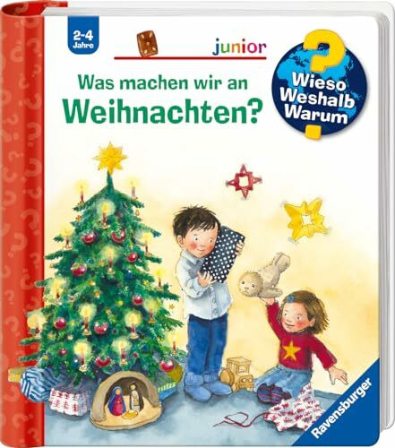 Wieso? Weshalb? Warum? junior, Band 44: Was machen wir an Weihnachten? (Weihnachtsbuch ab 2 Jahre - mit Klappen) (junior, 44)