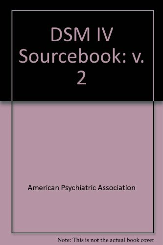 Dsm-IV Sourcebook Dsm-IV Sourcebook