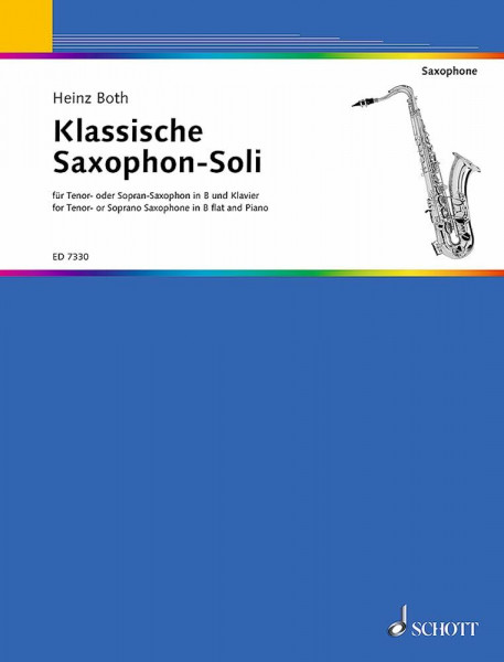 Klassische Saxophon-Soli: Tenor- oder Sopran-Saxophon und Klavier.