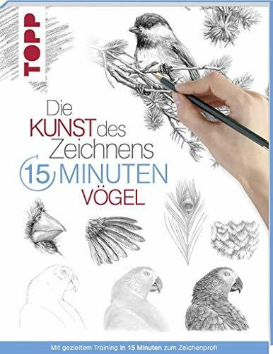 Die Kunst des Zeichnens 15 Minuten - Vögel: Mit gezieltem Training in 15 Minuten zum Zeichenprofi