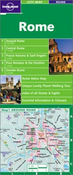 Lonely Planet Rome City Map (Maps & Atlases)