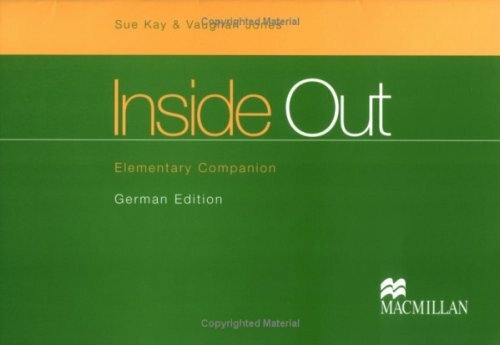 Inside Out Elementary Companion German Edition: German Companion