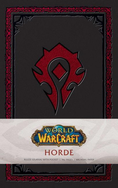 World of Warcraft: Horde Hardcover Ruled Journal