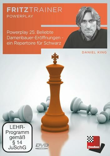Powerplay 25: Beliebte Damenbauer-Eröffnungen - ein Repertoire für Schwarz: Fritztrainer: interaktives Video-Schachtraining