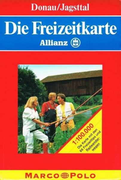 Die Freizeitkarte Allianz, Bl.28, Donau, Jagsttal (Die Allianz Freizeitkarte)