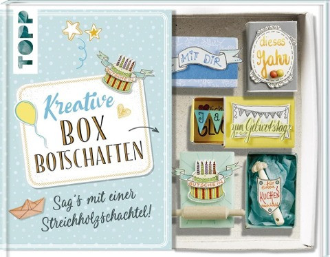 Kreative Boxbotschaften. Sag's mit einer Streichholzschachtel