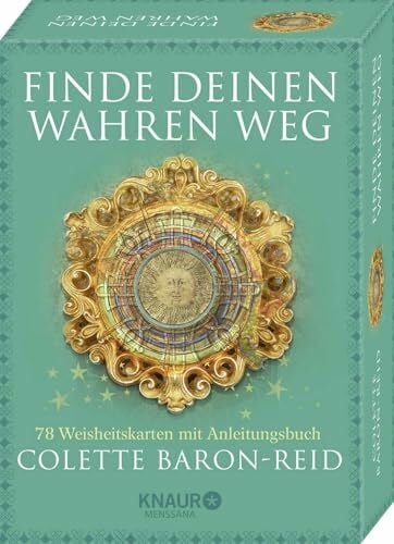 Finde deinen wahren Weg: 78 Weisheitskarten mit Anleitungsbuch