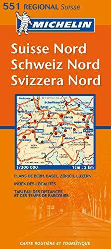 Michelin Suisse Nord/Schweiz Nord/Svizzera Nord (KAARTEN/CARTES MICHELIN)