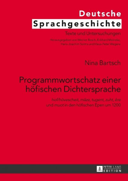 Programmwortschatz einer höfischen Dichtersprache