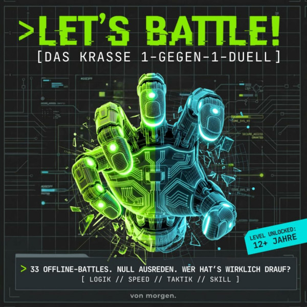 LET'S BATTLE! Das krasse 1-gegen-1-Duell: Das Duellbuch für schnelle Köpfe und starke Nerven