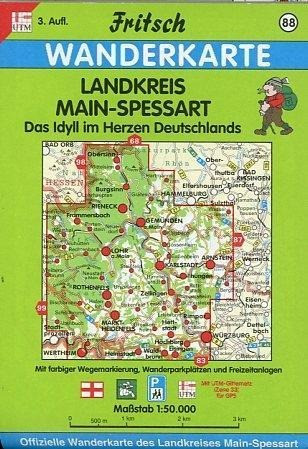 Landkreis Main-Spessart 1 : 50 000