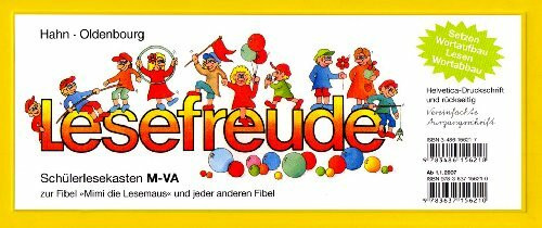 Schülerlesekästen "Lesefreude" M: Helvetica-Druckschrift mit vereinfachter Ausgangsschrift: Zur Fibel 'Mimi die Lesemaus' und jeder anderen Fibel