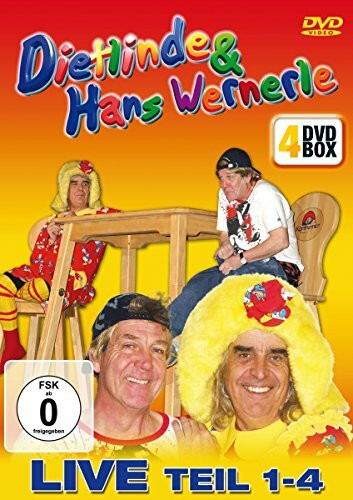 Dietlinde & Hans Wernerle - Live (Kindermund & Zum Bledsein braucht man Hirn) [4 DVDs]
