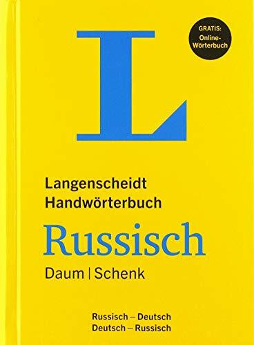 Langenscheidt Handwörterbuch Russisch Daum/Schenk: Russisch-Deutsch/Deutsch-Russisch