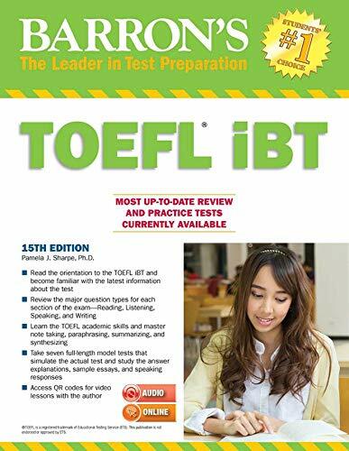 Barron's TOEFL iBT with MP3 audio CDs Barron's TOEFL iBT with MP3 audio CDs