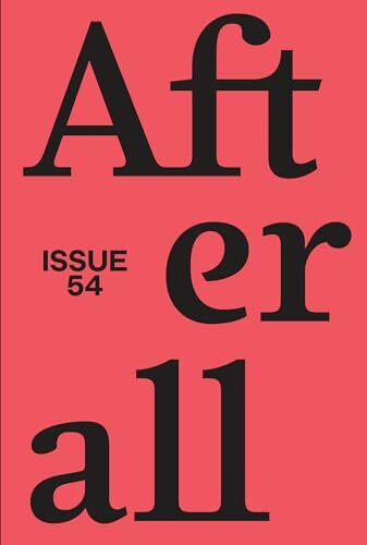 Afterall 2022: Fall/Winter (Afterall, 54)