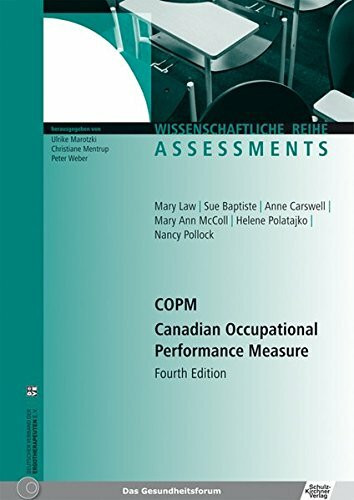 COPM Canadian Occupational Performance Measure (Edition Vita Activa)