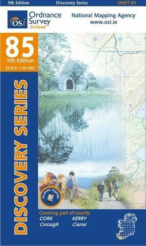 Irish Discovery Series 85. Cork, Kerry 1 : 50 000