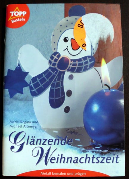 Glänzende Weihnachtszeit: Metall bemalen