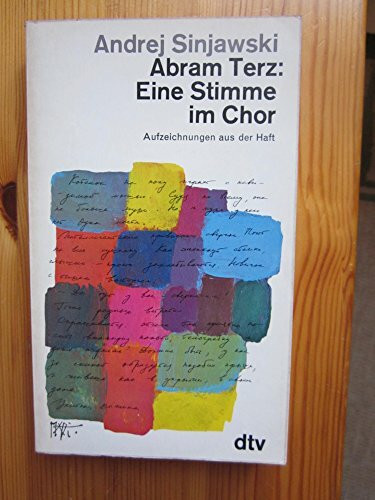 Eine Stimme im Chor. Aufzeichnungen aus der Haft.