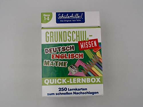 Quick-Lernbox Grundschulwissen, Klasse 1-4