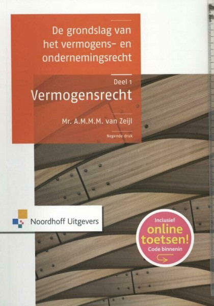 Grondslag vermogensrecht - deel 1 (De grondslag van het vermogens- en ondernemingsrecht, 1)