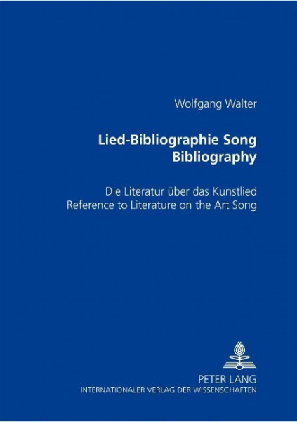 Lied-Bibliographie . Song Bibliography