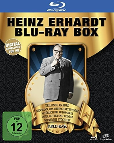 Heinz Erhardt Box (5 Blu-rays)