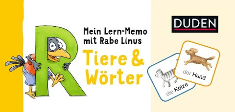 Mein Lern-Memo mit Rabe Linus - Tiere & Wörter